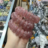 Strawberry Quartz Stone Bracelet