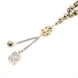 Stone Tasbih Bead Bracelet 33 66 99 Muslim Box Necklace Pendant Jewelry Gift