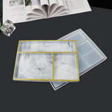 Silicone Storage Box Tray Jewelry Mold for DIY Epoxy Crystal Tray