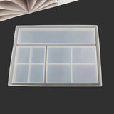 Silicone Storage Box Tray Jewelry Mold for DIY Epoxy Crystal Tray