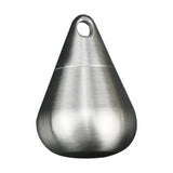 Pure Titanium Water Drop Pendant Small Medicine Bottle