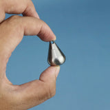 Pure Titanium Water Drop Pendant Small Medicine Bottle