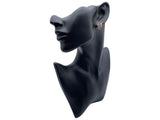 Stud Hollow 585 Rose Circle Earrings for Women