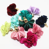 27mm Flower Tassel Charms for DIY Jewelry 50pcs
