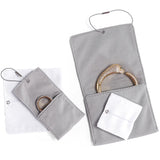 Gray Microfiber Envelope Pouch 1pc