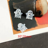 50pcs/Lot Cute Ghost Shape Beads for DIY Jewelry Earring/Garment
