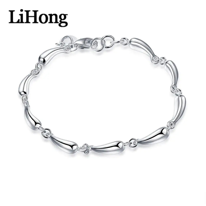 925 Silver Drop Bracelet Women's Jewelry Gift