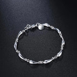 925 Silver Drop Bracelet Women's Jewelry Gift