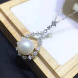 925 Sterling Silver Pendant Base for Pearls Stones Beads