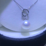 925 Silver Pendant Mount for 9-13mm Pearls