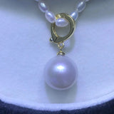925 Silver Pendant Mount for 9-13mm Pearls