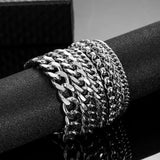 Buddha Leather Bracelet Stainless Steel Wristband