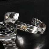 Retro Style Silver Bracelet Unisex Jewelry