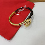 European and American Electroplating 925 Silver Rope Bracelet
