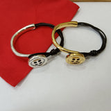 925 Silver Rope Bracelet Electroplating Unique Jewelry Gift
