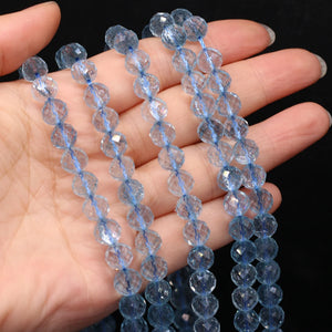 8MM Natural Stone Beads Loose Topa DIY Jewelry Making