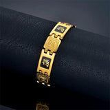 Stainless Steel Religious Bangle Bracelet Chain Jewelry