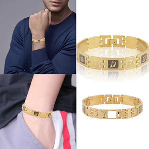 Stainless Steel Religious Bangle Bracelet Chain Jewelry