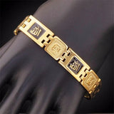 Stainless Steel Religious Bangle Bracelet Chain Jewelry