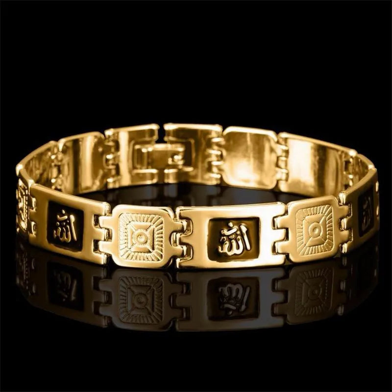 Stainless Steel Religious Bangle Bracelet Chain Jewelry