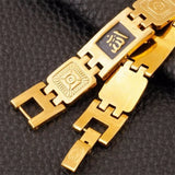 Stainless Steel Religious Bangle Bracelet Chain Jewelry