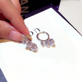 Korea Romantic Tassels Earring For Women Charms Stud Jewelry Accessories