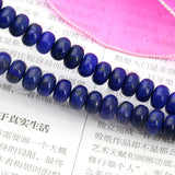 Natural 12mm Coin Lapis Lazuli Chalcedony Bead DIY Charms Beads