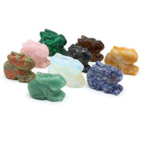 Natural Stone Rabbit-Shaped Ornament for Home Office Desk