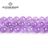 Natural Violet Amethyst Crystals Healing Stones Loose Beads for Jewelry Making