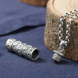 Enlightenment & Evil Spirits Pendant Necklace