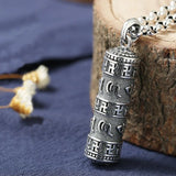 Enlightenment & Evil Spirits Pendant Necklace