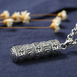 Enlightenment & Evil Spirits Pendant Necklace