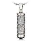 Enlightenment & Evil Spirits Pendant Necklace