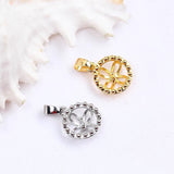Pendant Mount Base for 7-8mm Pearls Beads