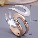 Punk Metal Cuff Bracelets For Women - Big Bangles Jewelry