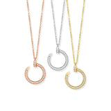 Crystal Nail Necklace for Women