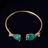 Pisces Jade Chalcedony Bracelet Chinese Costume Accessory