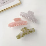 Tortoiseshell Acetate Hair Claw Clip for Girls Women
