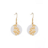 Jade Retro Bamboo Leaf Earrings for Women Gift