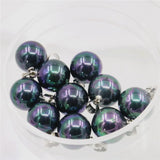 5pcs Shell Pearl 10mm Round Bead Pendant DIY Necklace Gift for Women