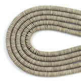 Natural Oval Cylindrical Spacer Beads for DIY Charms Bracelet 1*4mm