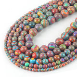 Natural Stone Beads Round Shape Loose Beads 15''