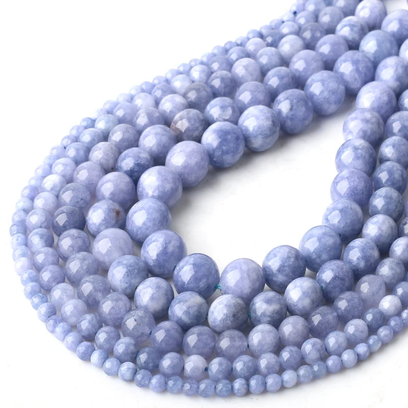 Natural Stone Beads Round Shape Loose Beads 15''