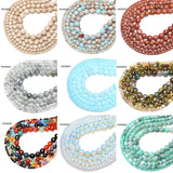 Natural Stone Beads Round Shape Loose Beads 15''