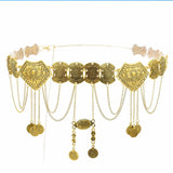 Ethnic Style Waist Multi-layer Chain Coin Pendant Jewelry