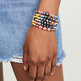 Bohemian Red Resin Beads Bracelet 6 in 1 for Women