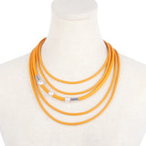 Summer Pearl Rubber Collar Necklace Gothic Accessories