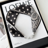 Summer Magnetic Buckle Neck Scarf Wristband Hair Band