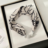 Summer Magnetic Buckle Neck Scarf Wristband Hair Band