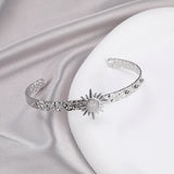 Sun Belt Stainless Steel Plating Lover Bracelets for Women